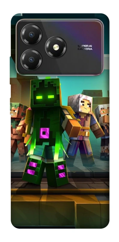 Чохол на ZTE Blade A36 Minecraft dungeon фото 1 з 1