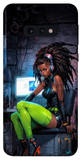 Чехол на Samsung Galaxy S10e Cyber girl фото 1 из 1