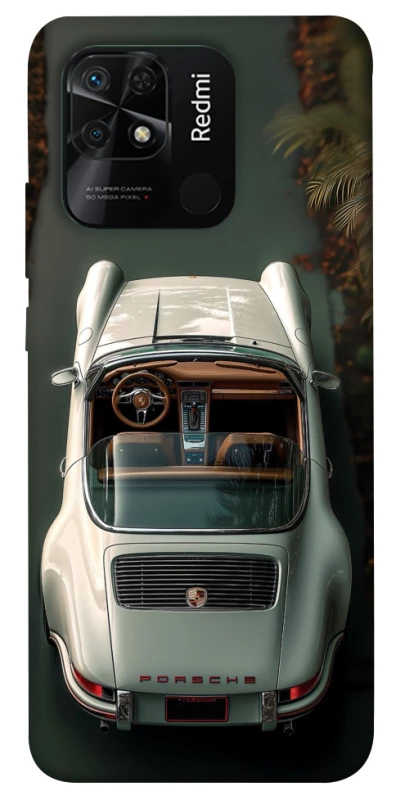 Чехол на Xiaomi Redmi 10C White porsche фото 1 из 1