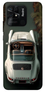 Чехол на Xiaomi Redmi 10C White porsche фото 1 из 1