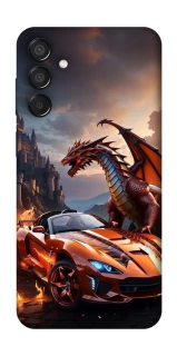 Чохол на Samsung Galaxy M15 5G Сar and dragon фото 1 з 1