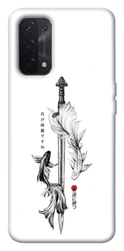 Чехол на Oppo A54 5G / A74 5G Tattoo ver.6 фото 1 из 1