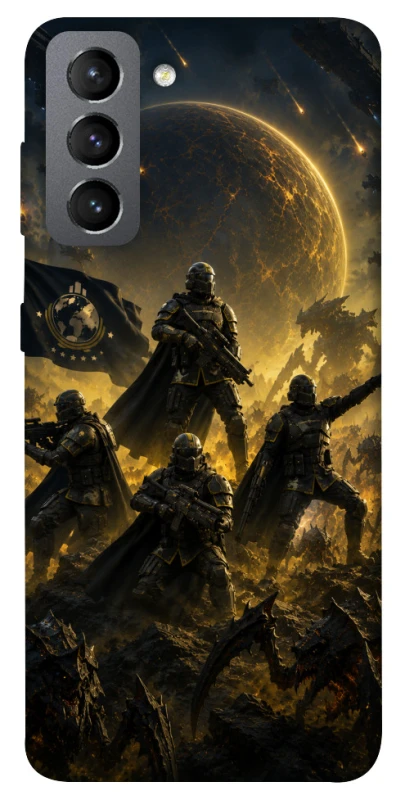 Чохол на Samsung Galaxy S21 FE HELLDIVERS ver.2 фото 1 з 1