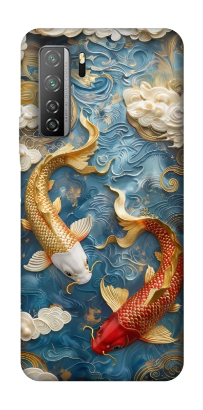 Чехол на Huawei Nova 7 SE Koi carp фото 1 из 1