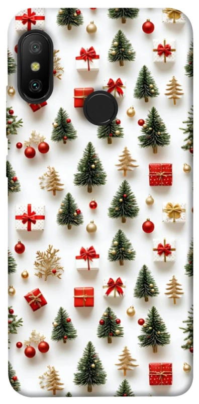 Чохол на Xiaomi Mi A2 Lite / Xiaomi Redmi 6 Pro Christmas spirit ver.8 фото 1 з 1