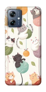 Чохол на Motorola Moto G54 Power Funny Kittens фото 1 з 1
