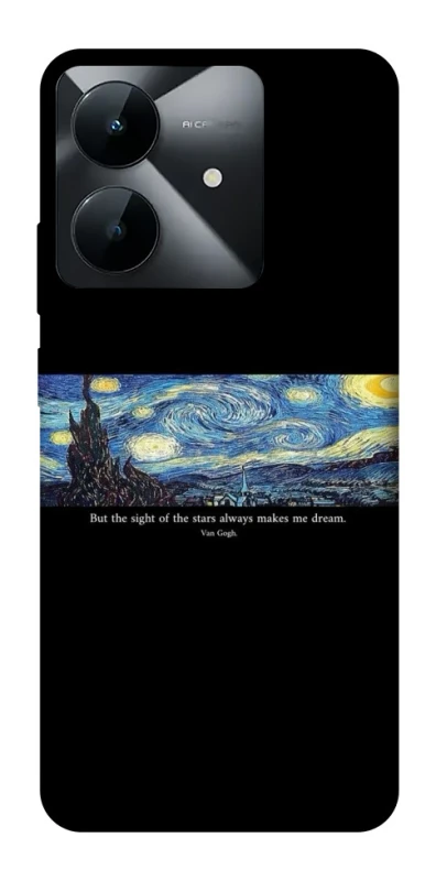 Чохол на Realme Note 60x Starry night Van Gogh фото 1 з 1