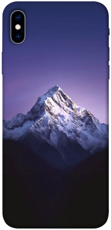 Чехол на Apple iPhone XS Max (6.5") Purple mountains фото 1 из 1