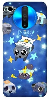 Чехол на Xiaomi Poco X2 Pebble kitten stars фото 1 из 1