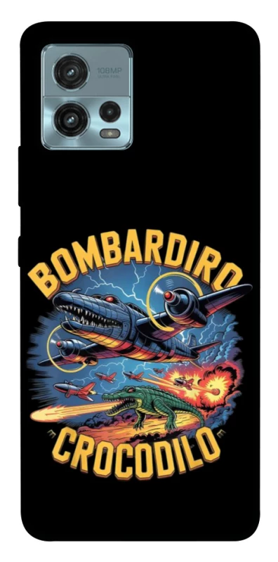Чехол на Motorola Moto G72 Bombardino Crocodilo v2 фото 1 из 1