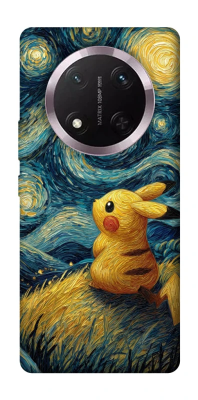 Чехол на Honor X9c Pikachu and Van Gogh фото 1 из 1