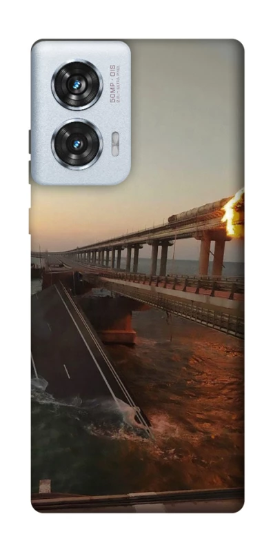 Чохол на Motorola Edge 50 Fusion Кримський міст втомився фото 1 з 1