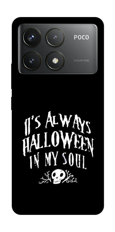 Чохол на Xiaomi Poco F6 Pro Halloween in my soul фото 1 з 1