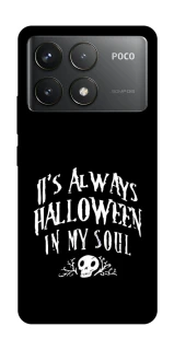 Чохол на Xiaomi Poco F6 Pro Halloween in my soul фото 1 з 1