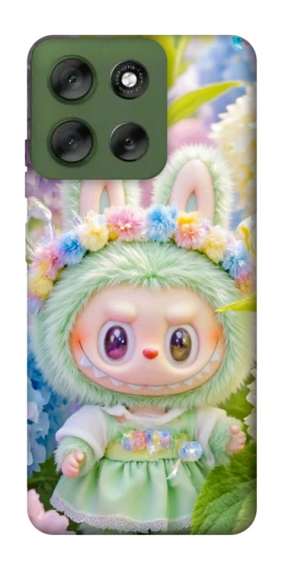 Чехол на Motorola Moto G56 5G Labubu & Flowers ver.2 фото 1 из 1