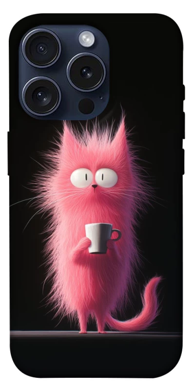 Чехол на Apple iPhone 15 Pro (6.1") Розовый котёнок фото 1 из 1