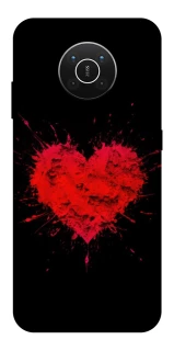 Чехол на Nokia X10 / X20 Splash heart фото 1 из 1