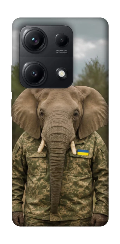 Чохол на Xiaomi Redmi Note 14S Слон захисник фото 1 з 1
