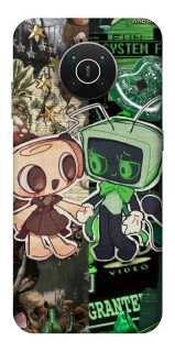 Чехол на Nokia X10 / X20 Dandy World Shelly Art фото 1 из 1