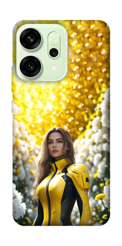 Чохол на Oppo Reno 14 Cyber space girl ver.2 фото 1 з 1