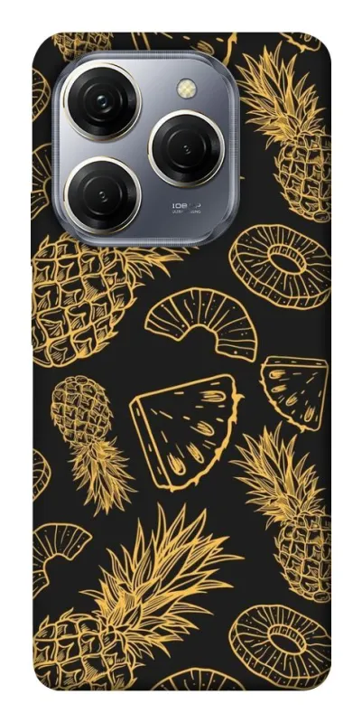 Чехол на TECNO Spark 20 Pro Pineapple фото 1 из 1