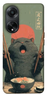 Чехол на Oppo A58 4G Hungry Cat фото 1 из 1