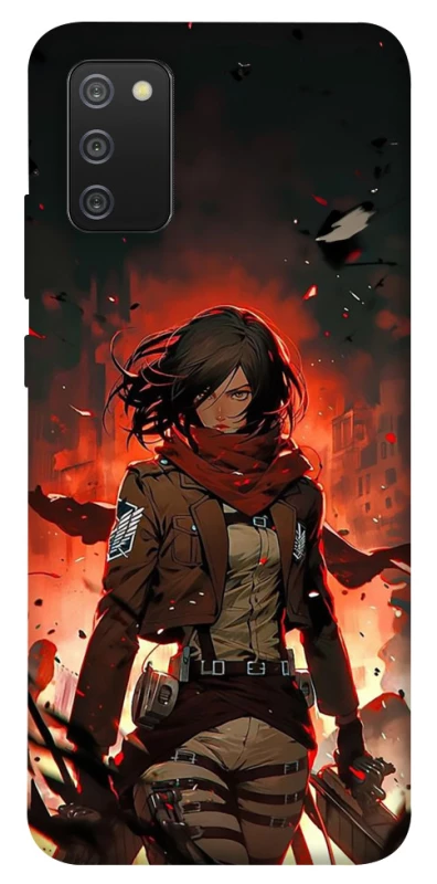 Чехол на Samsung Galaxy A02s Mikasa v2 фото 1 из 1