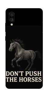 Чехол на ZTE Blade A5 (2020) Don't push the horses фото 1 из 1