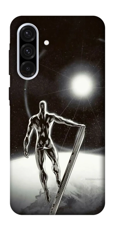 Чохол на Samsung Galaxy A36 5G Срібний серфер фото 1 з 1