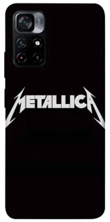 Чехол на Xiaomi Poco M4 Pro 5G Metallica logo фото 1 из 1