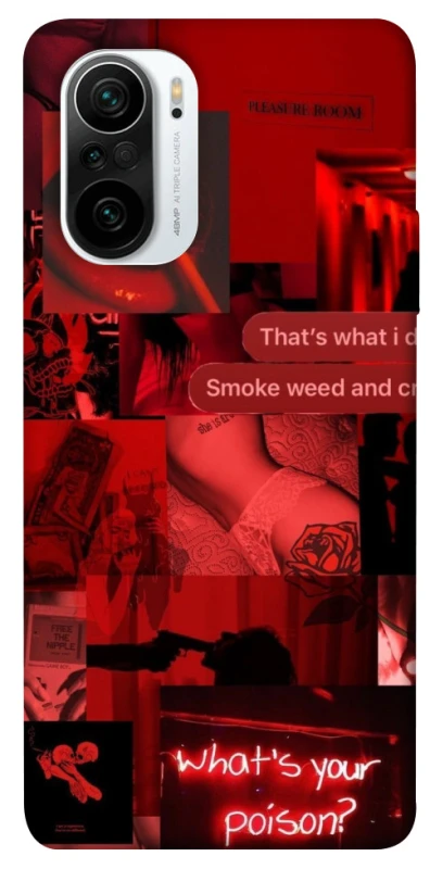 Чохол на Xiaomi Redmi K40 / K40 Pro / K40 Pro+ / Poco F3 Love collage ver.1 фото 1 з 1