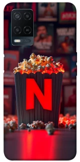 Чехол на Oppo A54 4G Netflix and popcorn фото 1 из 1