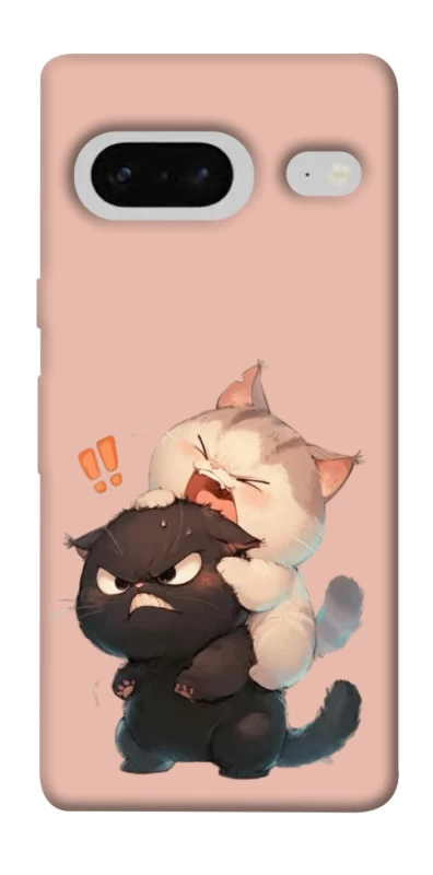 Чехол на Google Pixel 7 Сat and cat фото 1 Чехол на Google Pixel 7 Сat and cat фото 1 из 1