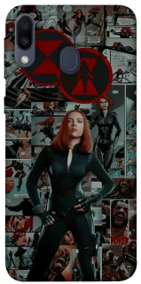 Чохол на Samsung Galaxy M20 Black Widow фото 1 з 1