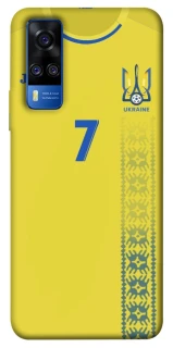 Чехол на Vivo Y51a UA-Football ver.3 фото 1 из 1