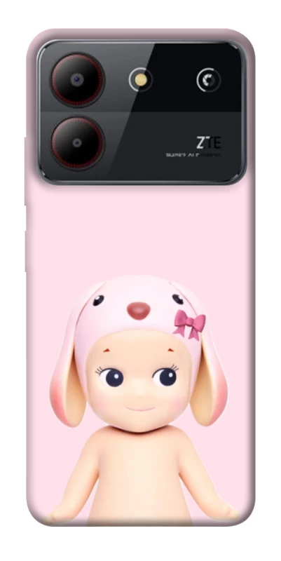 Чохол на ZTE Blade A54 4G Pink Ribbon Hop фото 1 з 1