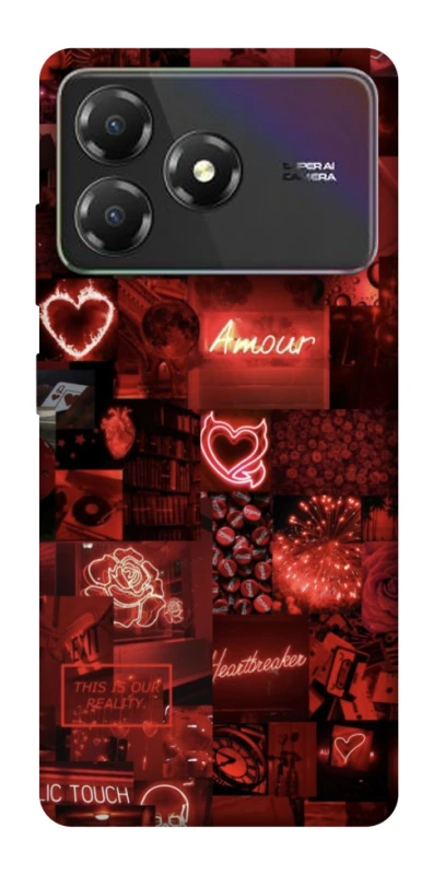 Чохол на ZTE Blade A36 Love collage ver.6 фото 1 з 1