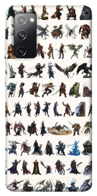 Чохол на Samsung Galaxy S20 FE Character Selection фото 1 з 1