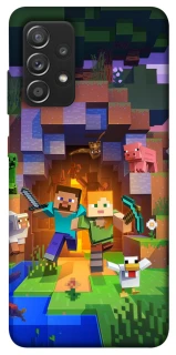 Чехол на Samsung Galaxy A52 4G / A52 5G Minecraft game фото 1 из 1