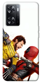 Чехол на Oppo A57s Deadpool and Wolverine фото 1 из 1