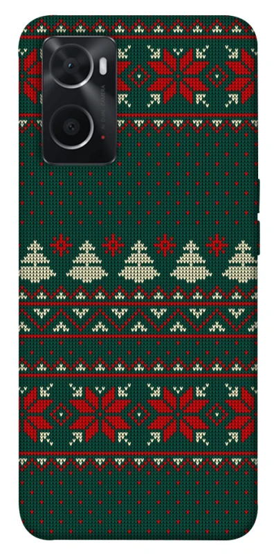 Чехол на Oppo A76 4G Christmas jumper ver.4 фото 1 из 1