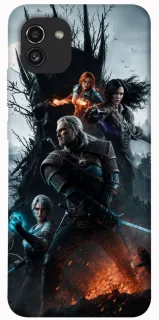 Чехол на Samsung Galaxy A03 Witcher v2 фото 1 из 1