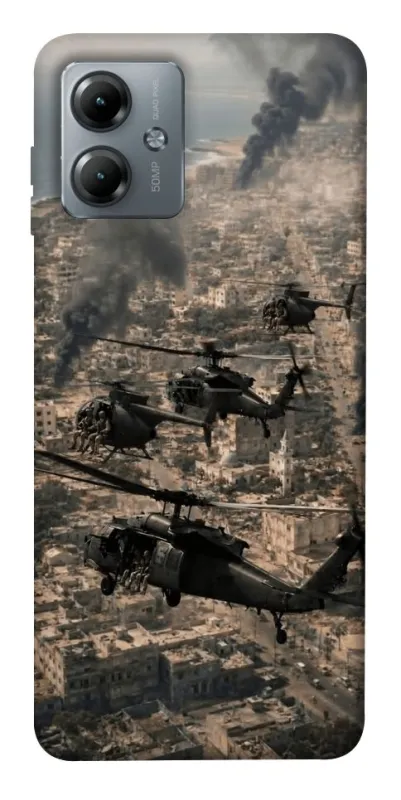 Чохол на Motorola Moto G14 Black hawk фото 1 з 1