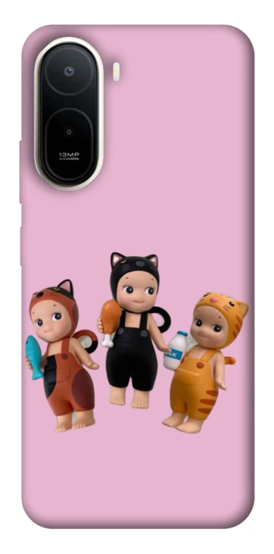 Чохол на Xiaomi Redmi A7 Pro 4G Cat Cafe Trio фото 2 з 2