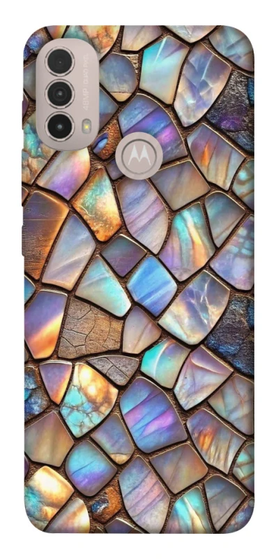 Чохол на Motorola Moto E40 Nature Mosaic ver.1 фото 1 з 1