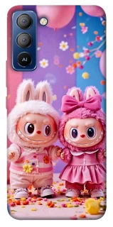 Чехол на TECNO Pop 5 LTE Labubu twins ver.2 фото 1 из 1