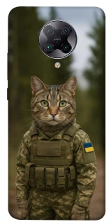 Чехол на Xiaomi Redmi K30 Pro / Poco F2 Pro Кот защитник фото 1 из 1