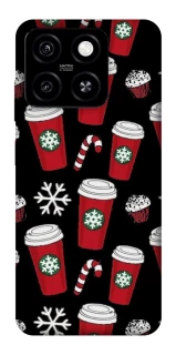 Чехол на ZTE Blade A55 4G Новогодний v40 фото 1 из 1