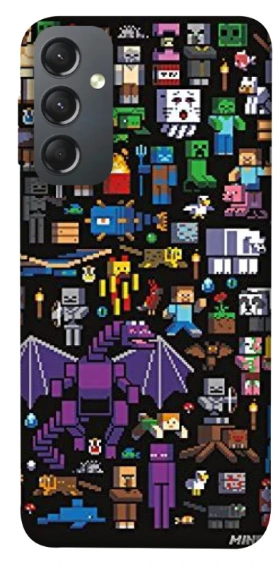 Чохол на Samsung Galaxy A24 4G Minecraft v5 фото 1 з 1