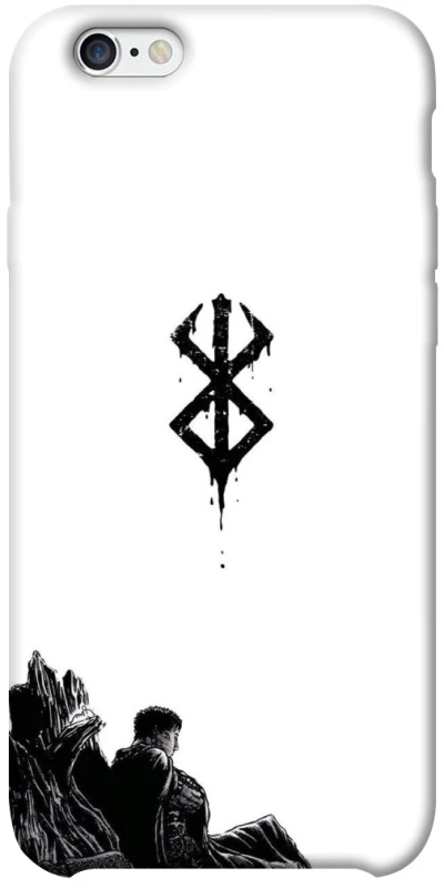Чехол на Apple iPhone 6/6s plus (5.5") berserk white фото 1 из 1